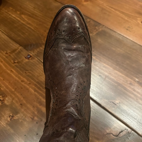 100% leather Mark Nason Siren boots with luxurious animal print lining sz 8.5 - Picture 4 of 16